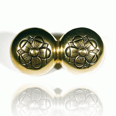 Løken men's button brooch