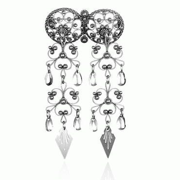 Neck pin No. 59, oxidized