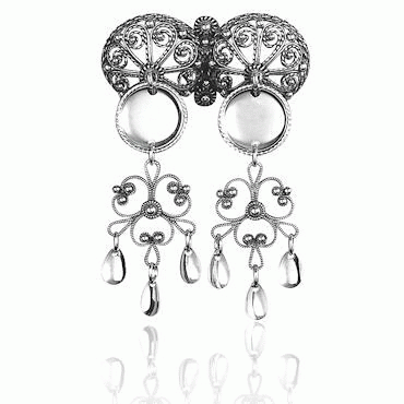 Neck pin No. 9, oxidized