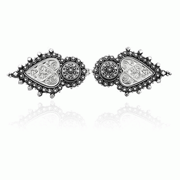 fasteners No. 11, oxidized and bright with needle