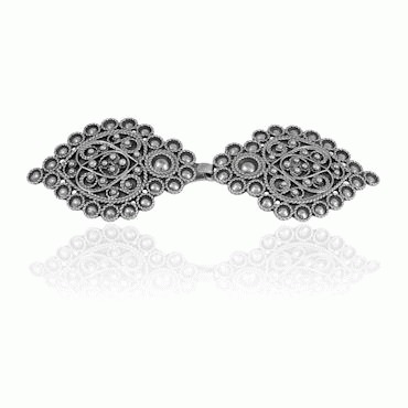 fasteners No. 25, oxidized for sewing