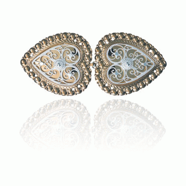 Hook no. 6 light and gilded