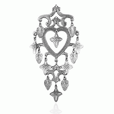 Heart Sølje Hitra, oxidized