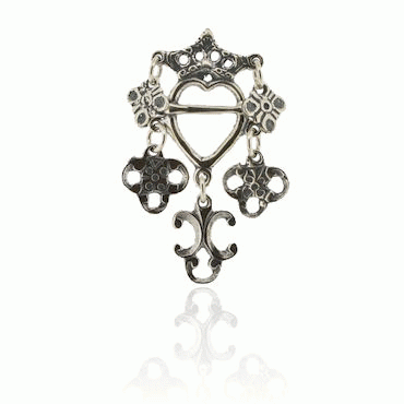 Heart Sølje No. 1, oxidized