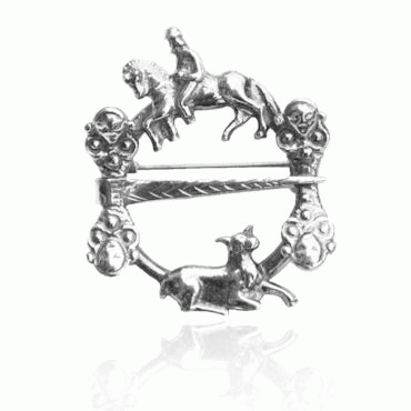 Horn ring No. 6, oxidized