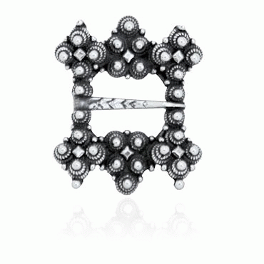 Horn ring No. 8, oxidized