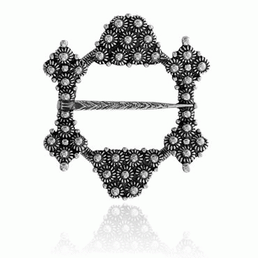 Horn ring No. 9, oxidized