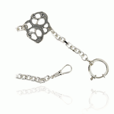 Klokkelenke No. 10, oxidized