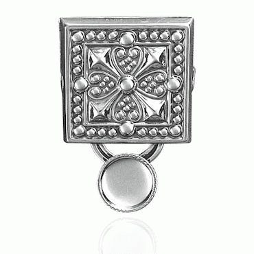 Knife keel no. 1 with bowl oxidized