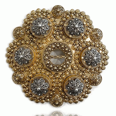 Kolbjørns Boole brooch two-color