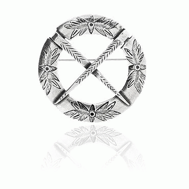 Cross tooth pin No. 4