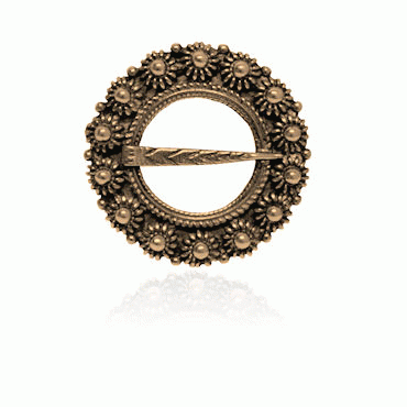 Riples ring No. 10 old gold plated