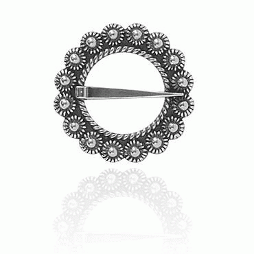 Ripple ring No. 3, oxidized small