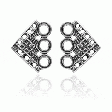 Eyelets Hardanger No. 2, oxidized