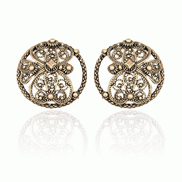 Eyelet No. 20 old gold plated