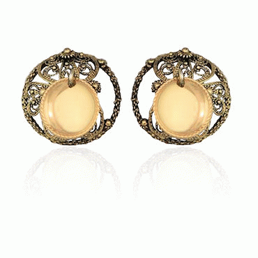 Eyelets No. 20 with bowl old gold plated