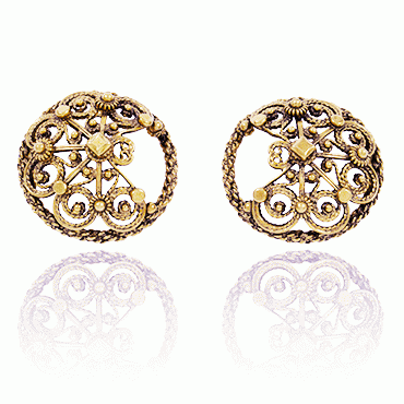 Eyelets No. 26 old gold plated