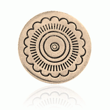 Brass button No. 5