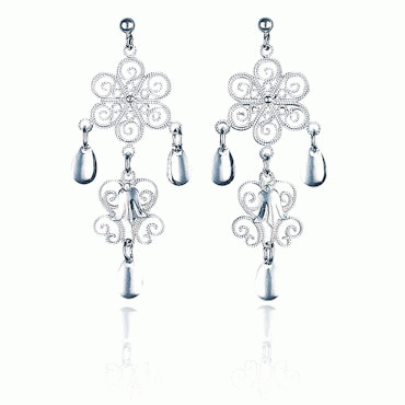 Earrings No. 35 candles