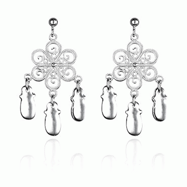 Earrings No. 50 candles