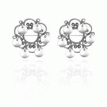 Shawl attachement No. 5, oxidized