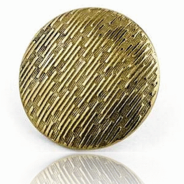 Smaalenene large brass button