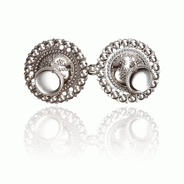 Buckles no. 22 oxidized for sewing