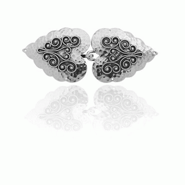 Buckles No. 5, oxidized