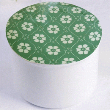 Bunad jewelry box large Trøndelag green
