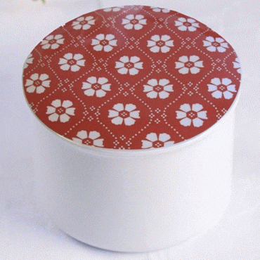 Bunad jewelry box large Trøndelag red