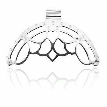 Bag hanger No. 1 silver light