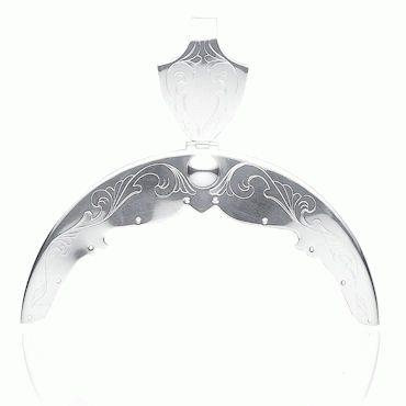 Bag hanger No. 2 Silver-plated light