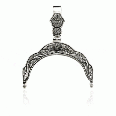 purse clasp children Nordland, oxidized