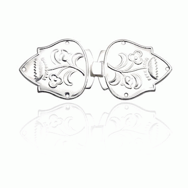 Vestspenner Nordland No. 1, gilded pressed