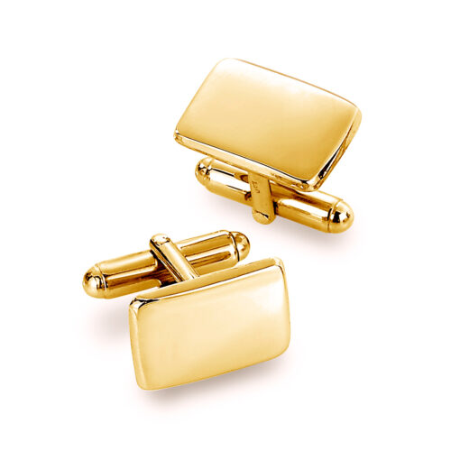 Arne Nordlie - Gold plated cufflinks