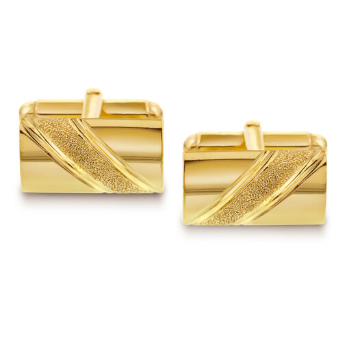 Arne Nordlie - Cufflinks gold plated